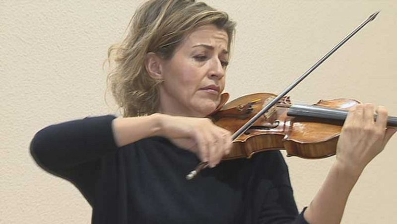 Anne Sophie Mutter, la célebre violinista  alemana estará en el Auditorio Nacional de Madrid 