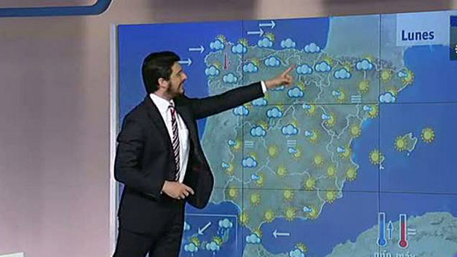 El tiempo: Fuertes lluvias en Galicia y Canarias y despejado en el resto del país | RTVE Play