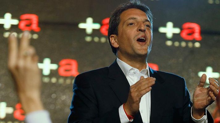 Telediario 1 - Sergio Massa, rival de Fernández