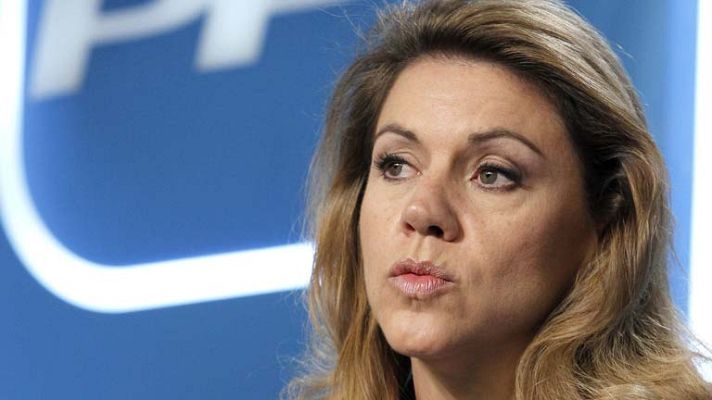 Telediario 1 - Declaraciones de Cospedal