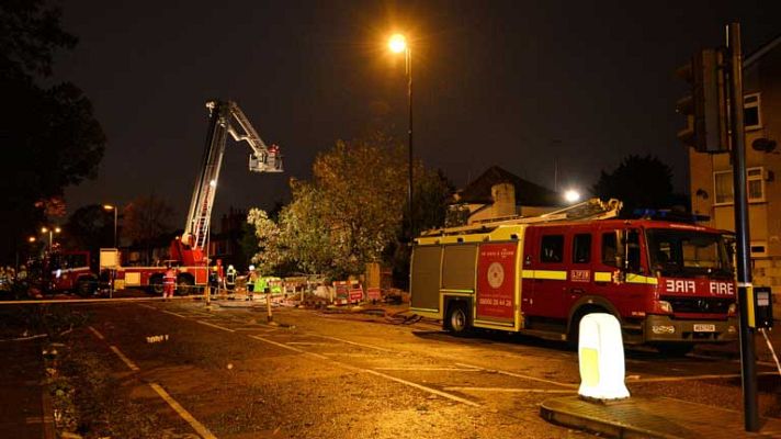 Telediario 1 - Tormenta "San Judas"