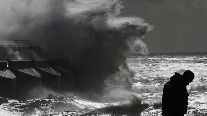 Temporal en el norte de Europa 