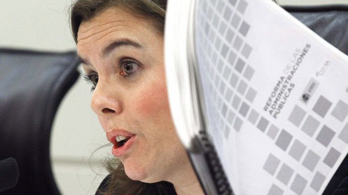 Soraya Sáenz de Santamaría: "Los Gobiernos tenemos que empezar a hablar en clave empresarial"