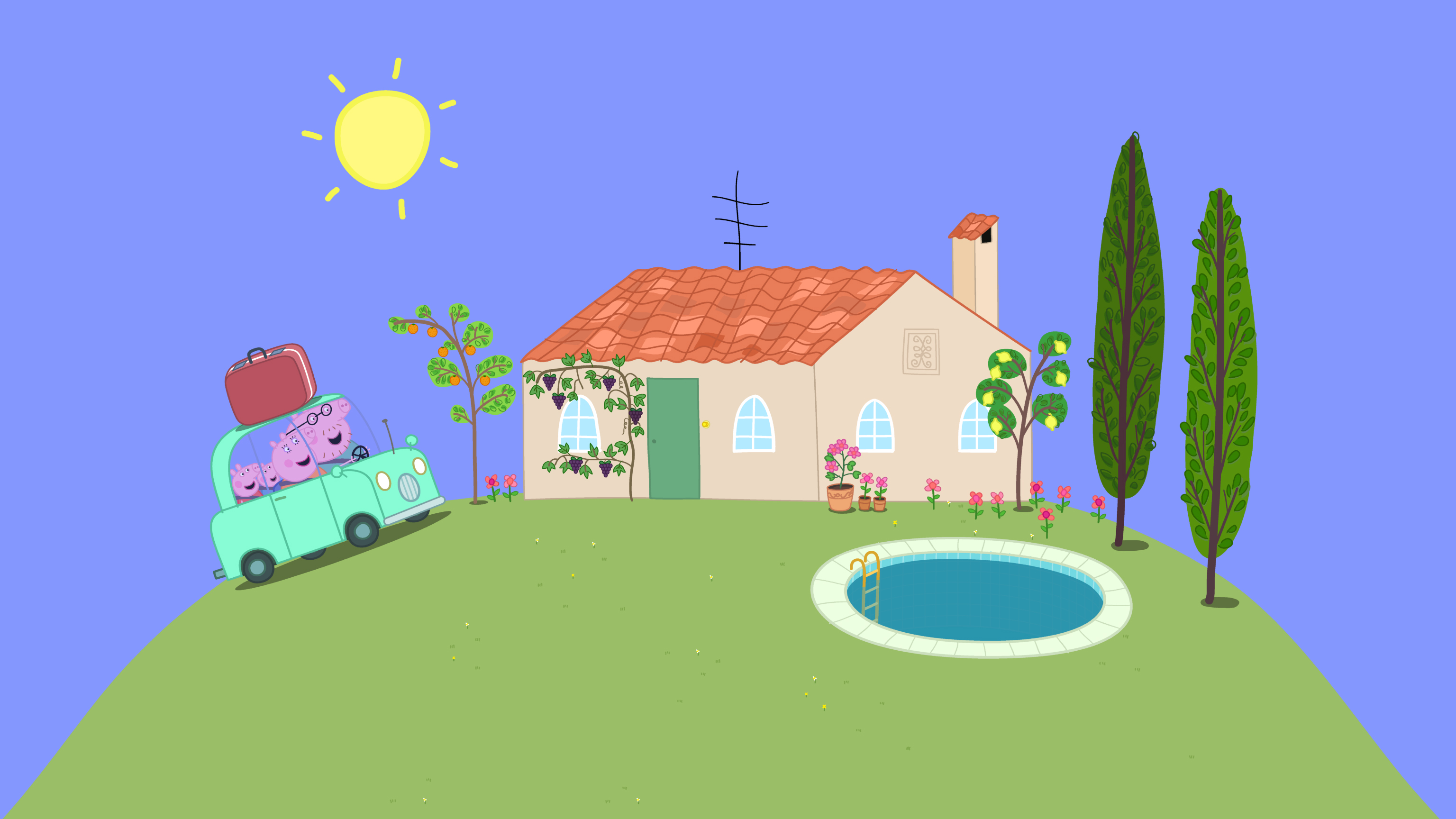 peppa pig la casa de vacaciones