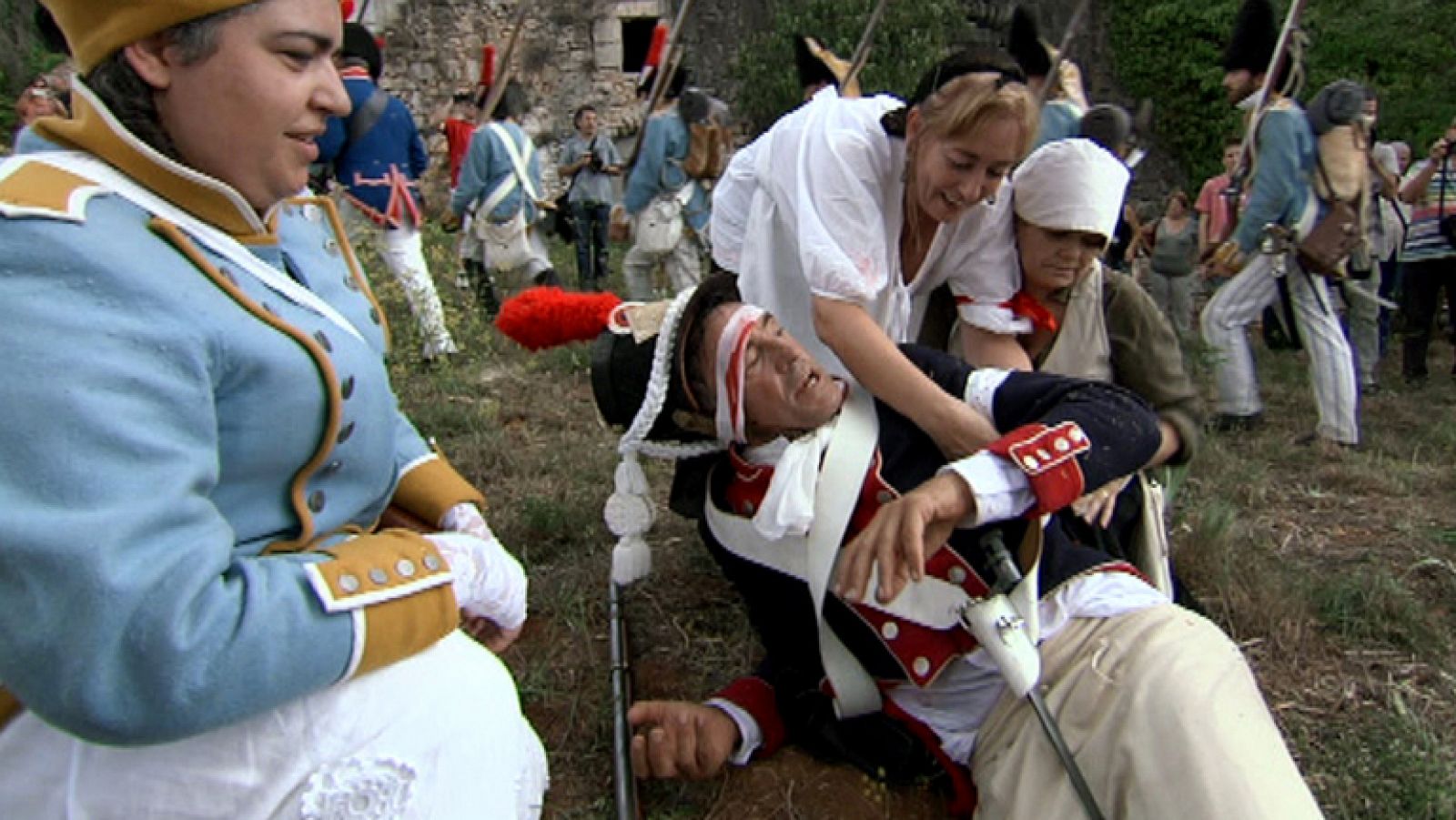 España a ras de cielo - Francis combate cuerpo a cuerpo en el campo de batalla