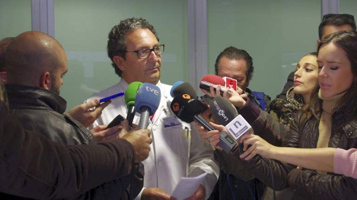 Telediario 1 - Cuatro mineros heridos, en planta