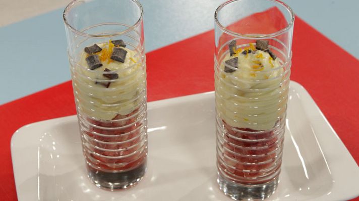 RTVE Cocina - Copa de granada con espuma