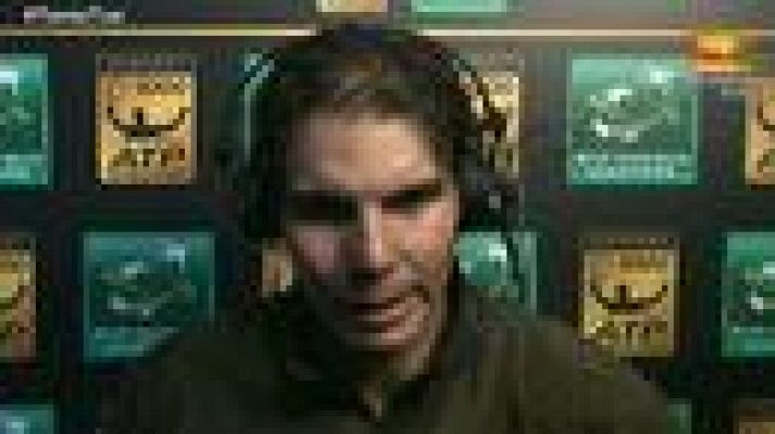  - Nadal: "He estado flojo, pero el servicio ha sido clave"