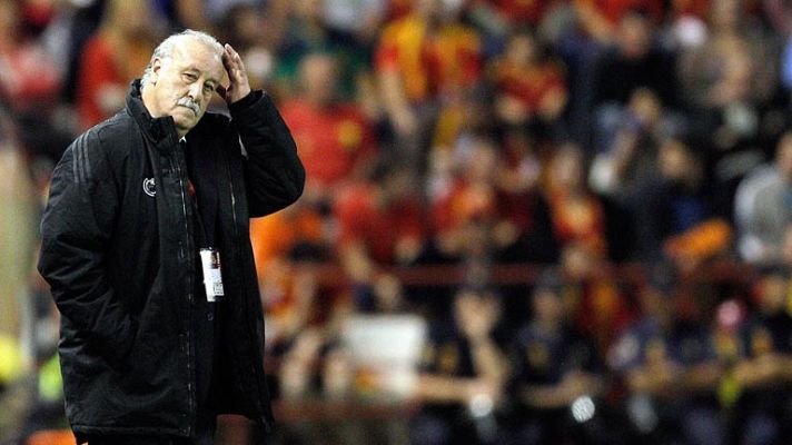 Telediario 1 - Del Bosque, "feliz" con Diego Costa