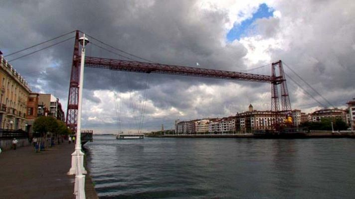 El puente-trasbordador de Getxo
