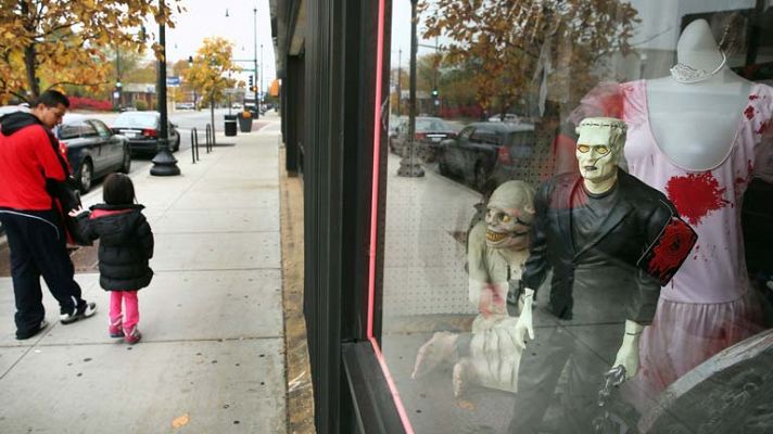 Telediario 1 - Halloween en España