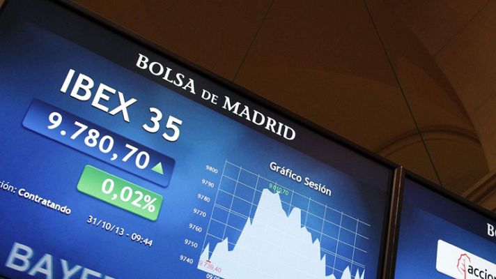  - La bolsa española sube el 1,32% y recupera el nivel de 9.900 puntos