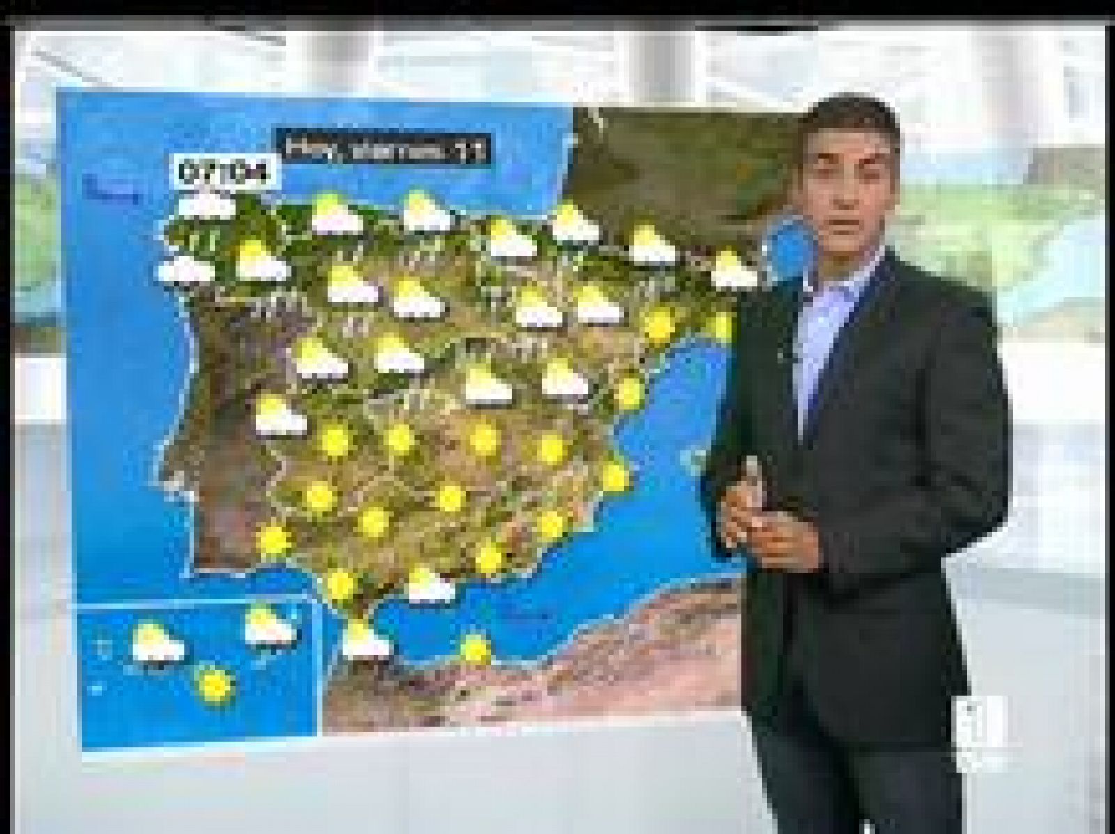 La previsión del tiempo para este jueves habla de nubes y chubascos en el norte peninsular