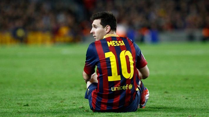 Telediario 1 - El Barça recibe a un Milan en horas bajas