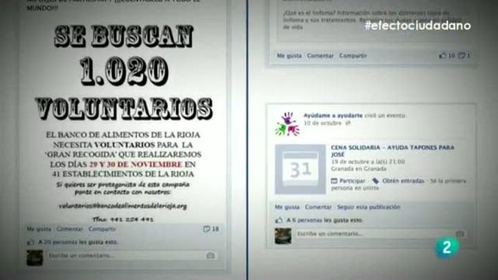 Efecto Ciudadano: Ayuda en red - 3/11/2013 | RTVE Play