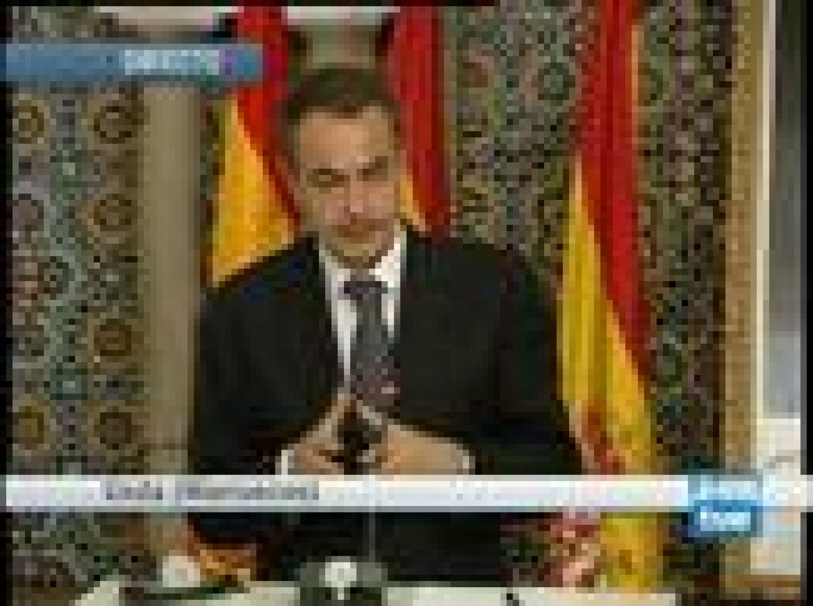 Sin programa: Rueda de prensa de Zapatero | RTVE Play
