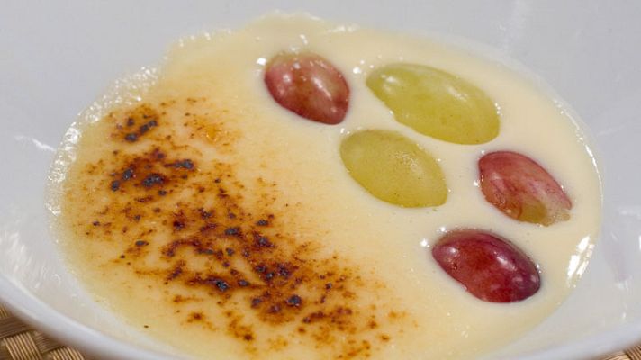 RTVE Cocina - Crema catalana con uvas