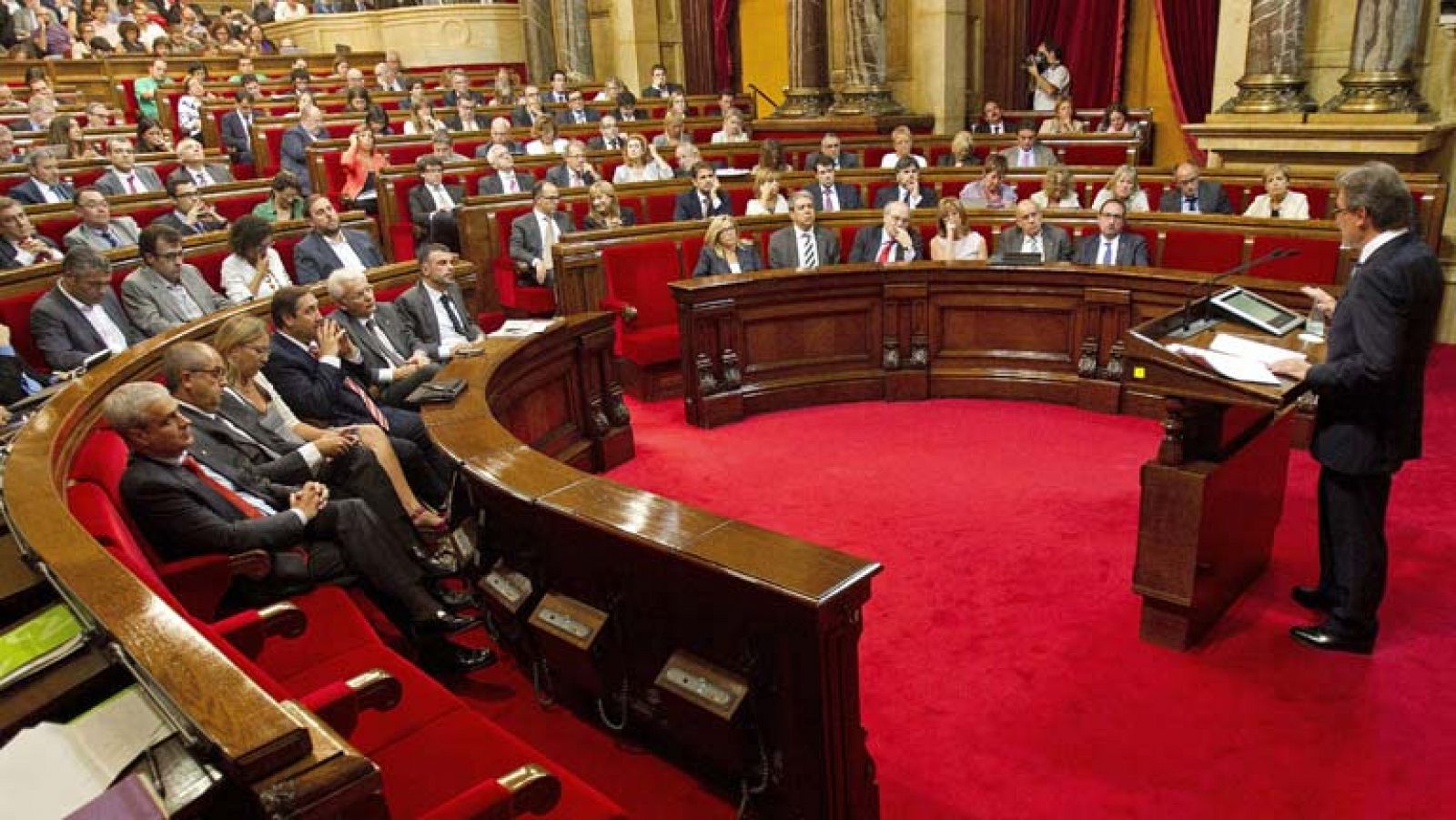 Telediario 1: Cataluña aprueba los presupuestos   | RTVE Play