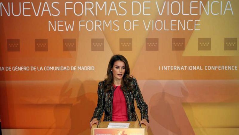 La princesa de Asturias inaugura en Madrid el primer Congreso Internacional contra la violencia de género