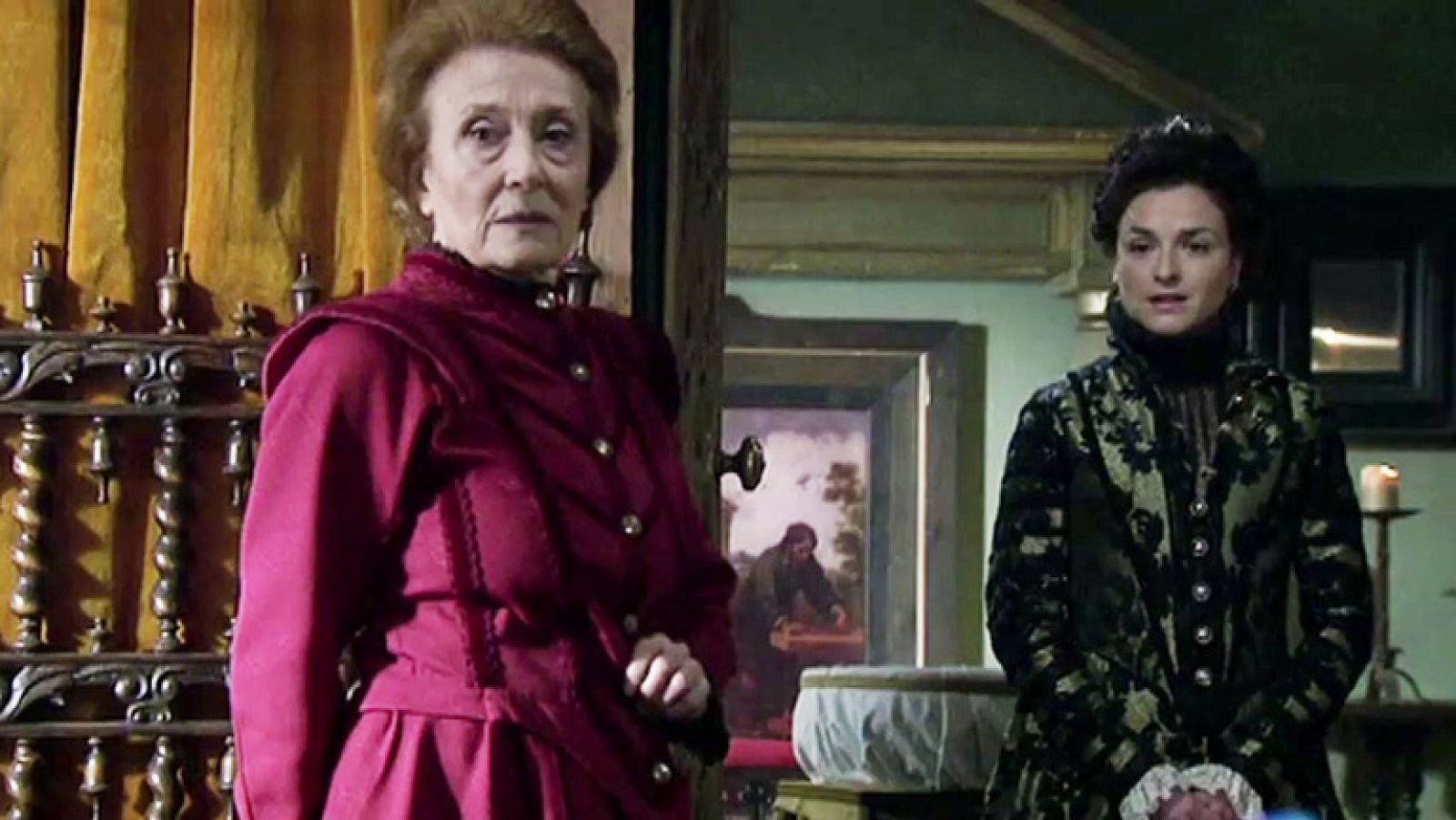 Águila Roja - Laura de Montignac saca la daga | Ver