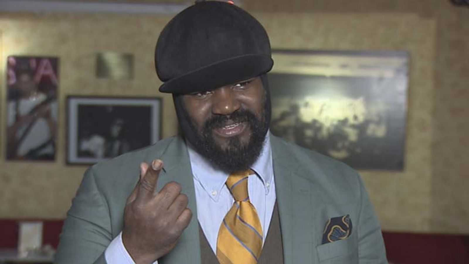 El cantante de jazz Gregory Porter presenta su tercer disco