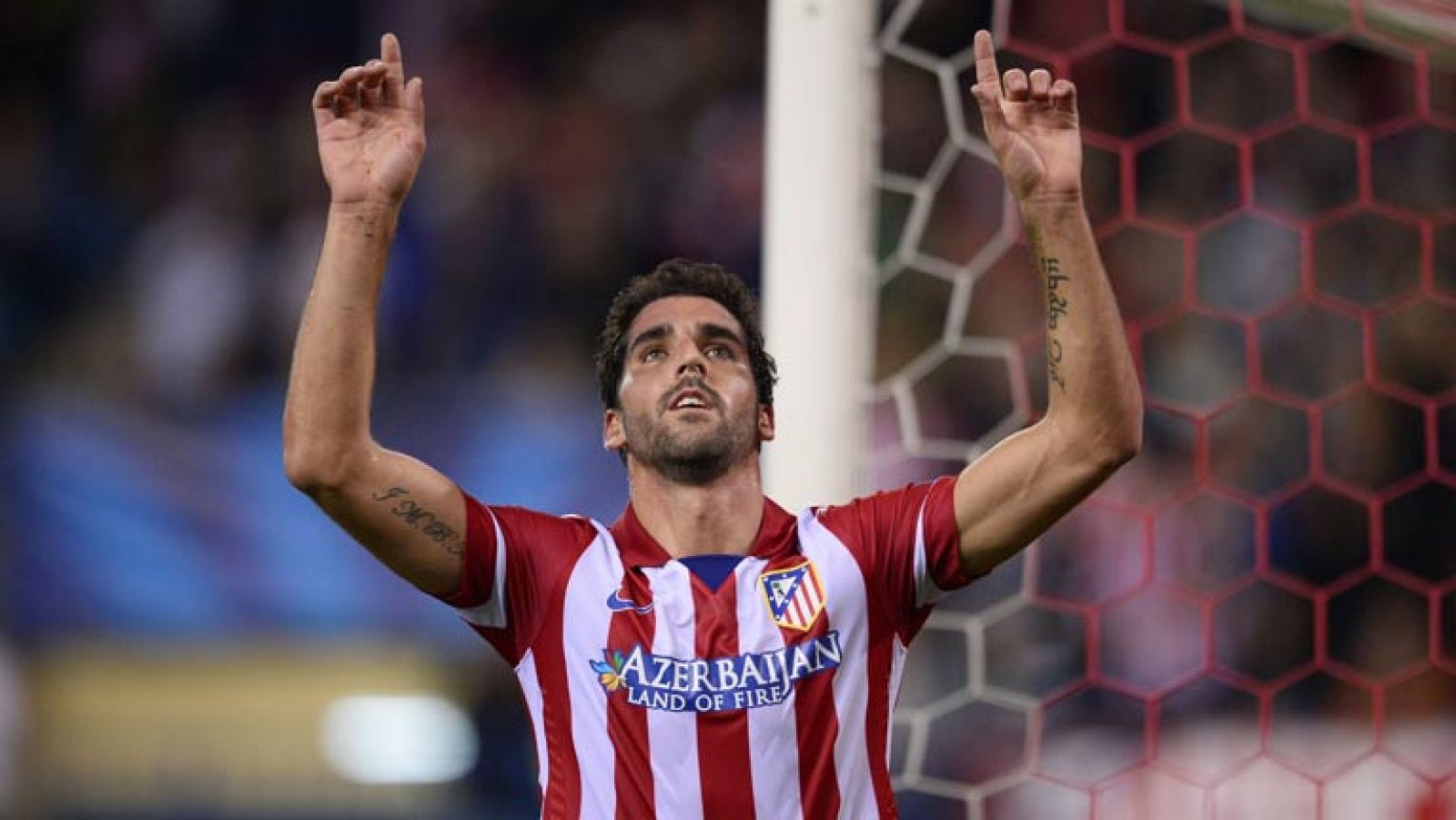 El centrocampista del Atlético de Madrid Raúl García ha marcado el segundo gol de su equipo ante el Austria de Viena (2-0) en el minuto 25 de juego. Ha sido un remate de cabeza tras un pase de Diego Costa.