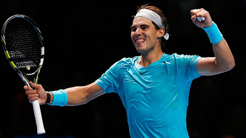 El español Rafa Nadal ha asegurado terminar el año como líder de la clasificación de la ATP al tumbar al suizo Wawrinka en la Copa de Maestros de Londres, en la que David Ferrer ha perdido todas sus posibilidades de triunfo.