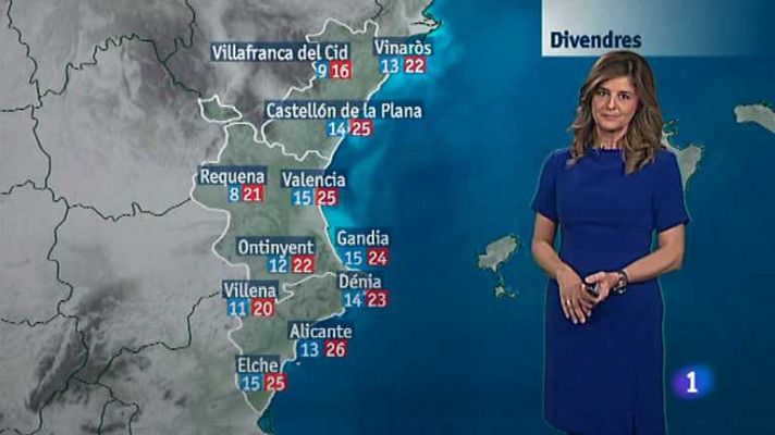 L'informatiu - Comunitat Valenciana - El tiempo en la Comunidad Valenciana - 07/11/13