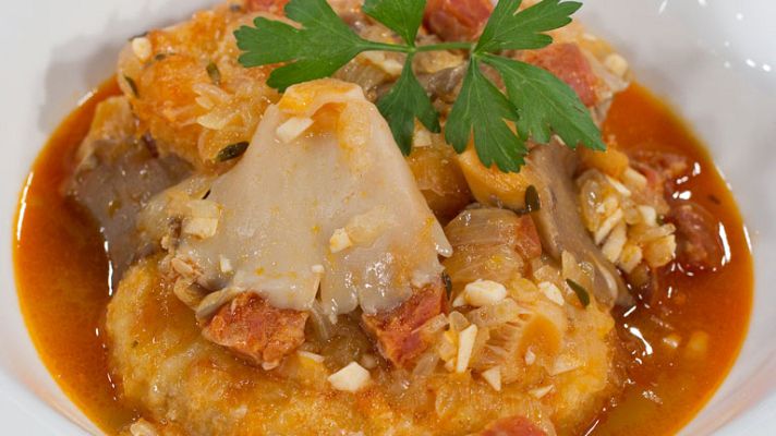 RTVE Cocina - Patatas en salsa con setas