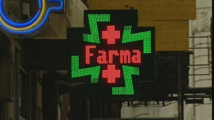 Telediario 1 - Huelgas farmacias catalanas