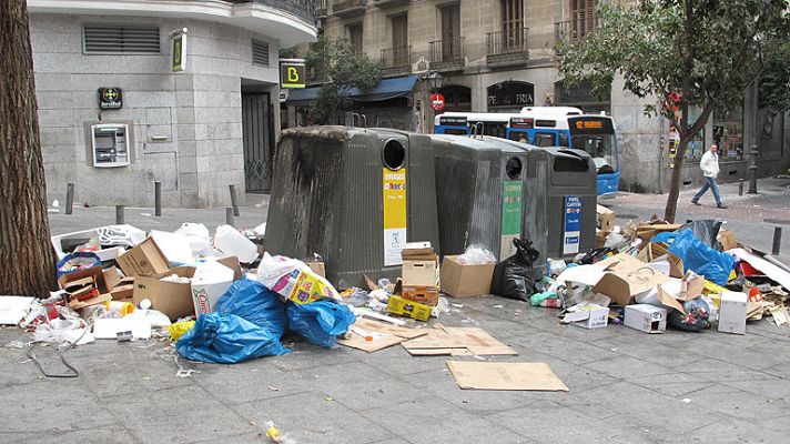 Huelga de limpieza en Madrid