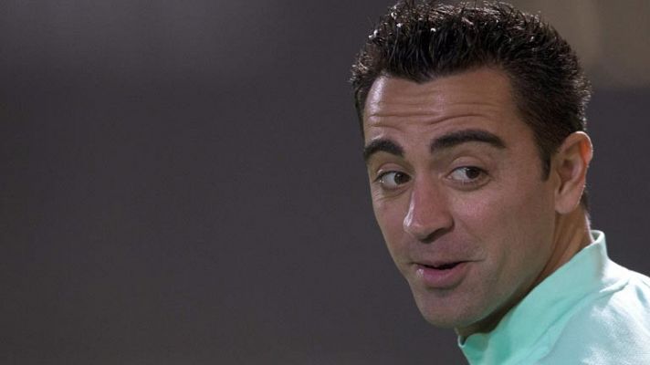 Telediario 1 - Xavi: "Quizá hayamos bajado un poco el nivel"