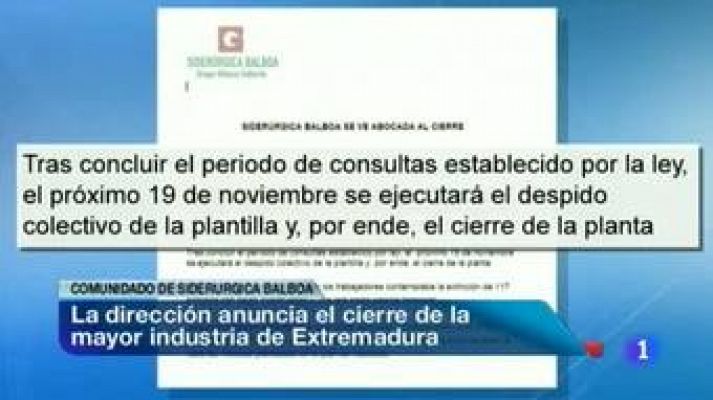Noticias de Extremadura 2 - 08/11/13