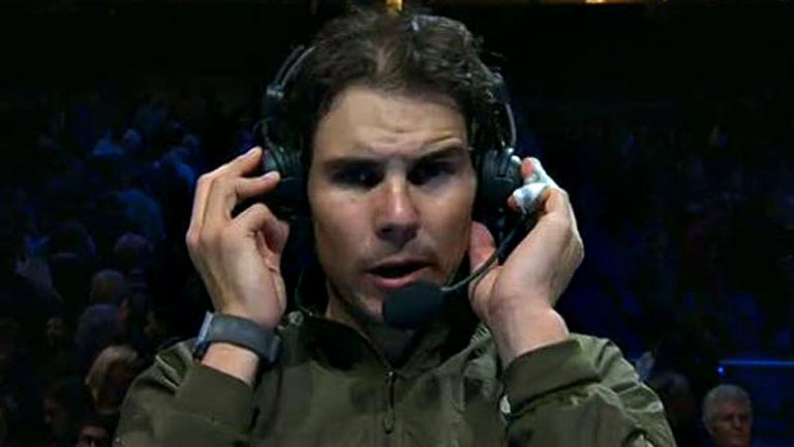 El español Rafael Nadal, que se impuso hoy en la Copa de Maestros al checo Tomas Berdych (6-4, 1-6 y 6-3), afirmó que había hecho "el mejor primer set del torneo", aunque añadió que había sido "un partido muy complicado que se decidió por muy pequeño