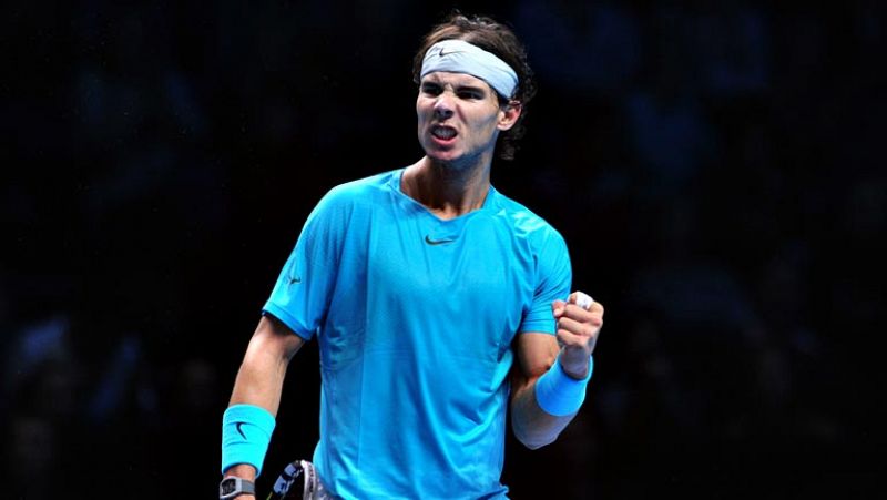 El tenista español Rafa Nadal ha completado el pleno de victorias  en la fase de grupos de las ATP World Tour Finals, la Copa de  Maestros que se está celebrando en el O2 de Londres, con un triunfo  (6-4, 1-6, 6-3) sobre el checo Tomas Berdych, con l