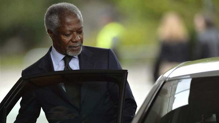 Telediario 1 - Negociaciones de la ONU en Ginebra