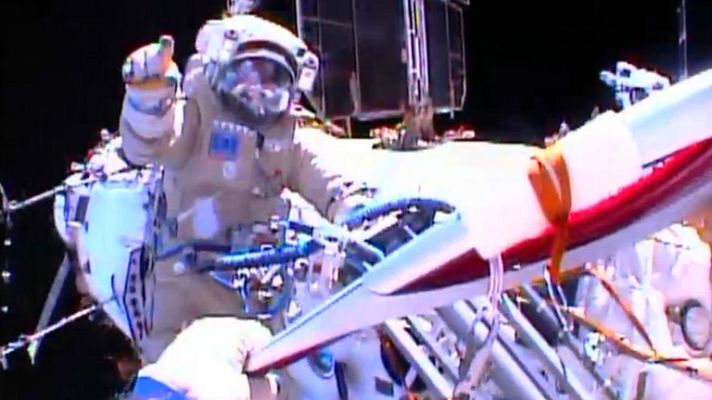  - La antorcha olímpica viaja al espacio