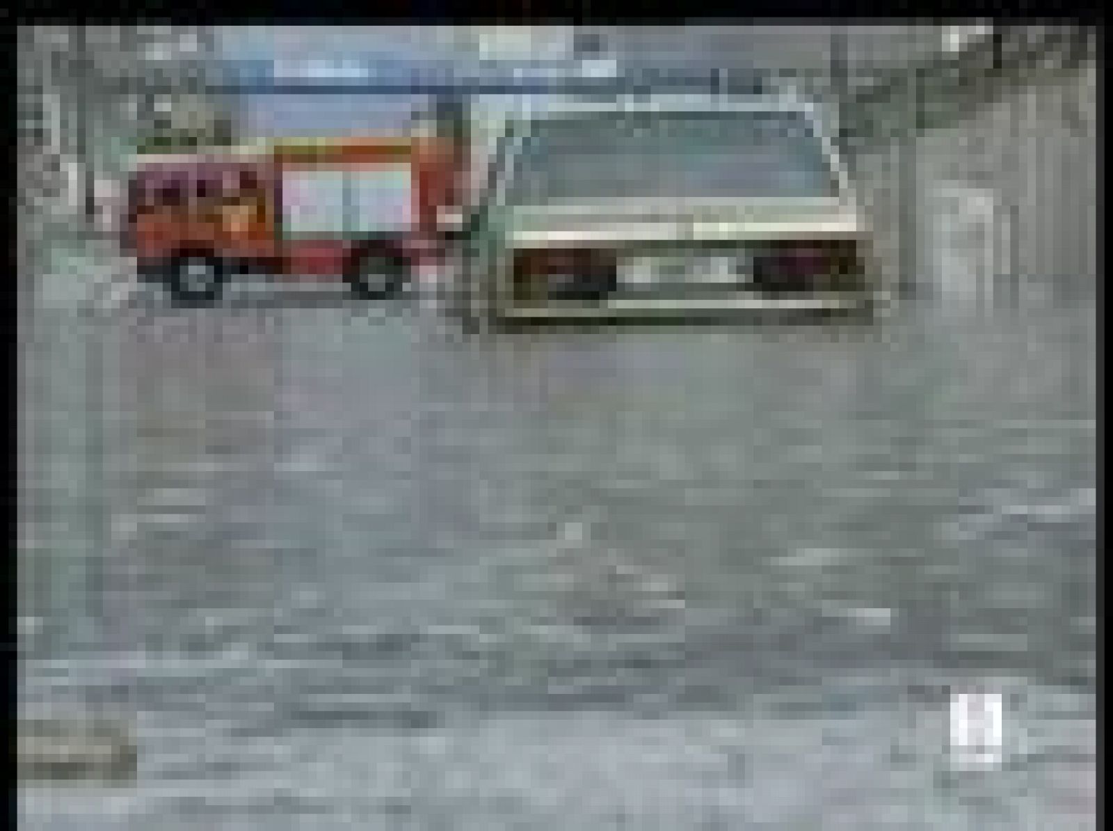 Las tormentas provocan inundaciones en Cataluña