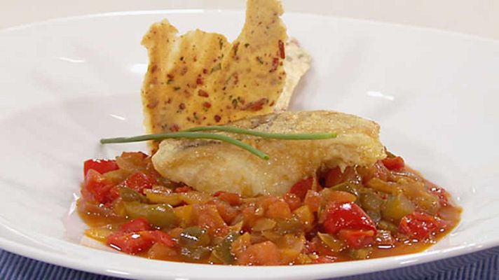 Cocina con Sergio - Bacalao al chilindrón con ....