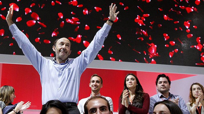 Rubalcaba: "El PSOE ha vuelto"