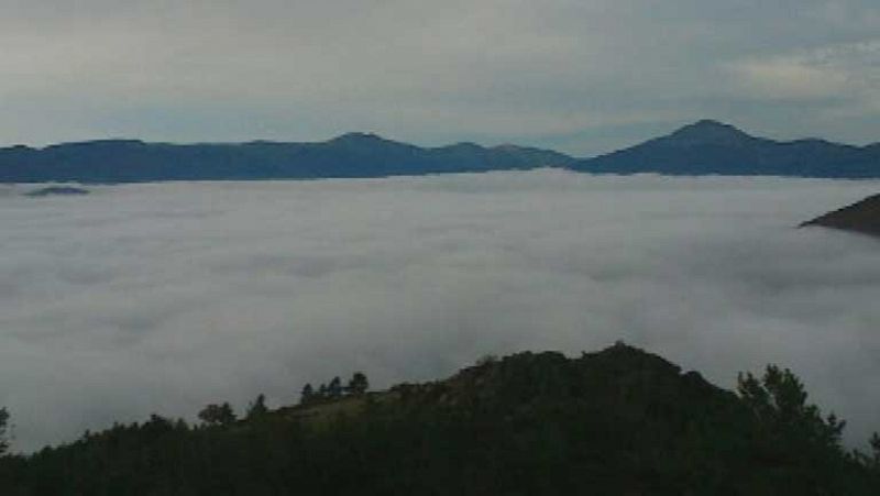 Vientos fuertes en Pirineos, cuenca del Ebro, Gerona y Baleares