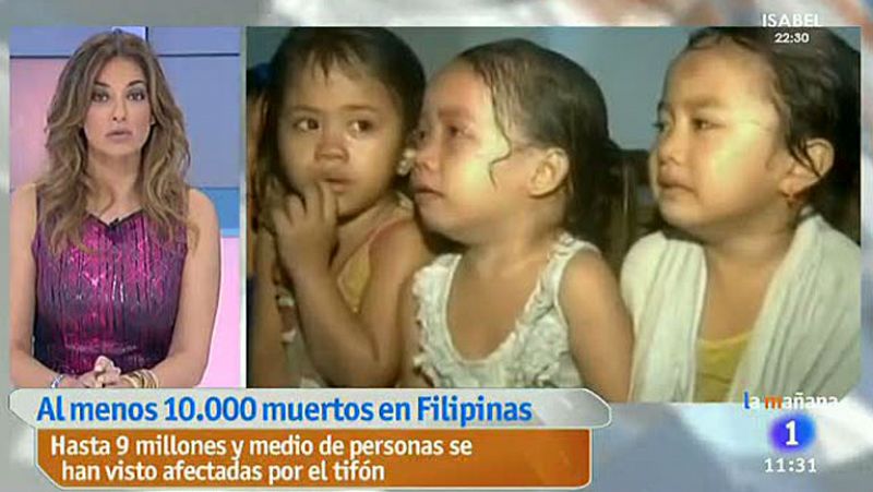 La mañana - Una filipina nos habla de la tragedia en su país