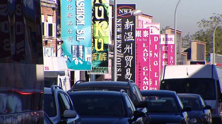 Telediario 1 - Golpe policial a las mafias chinas