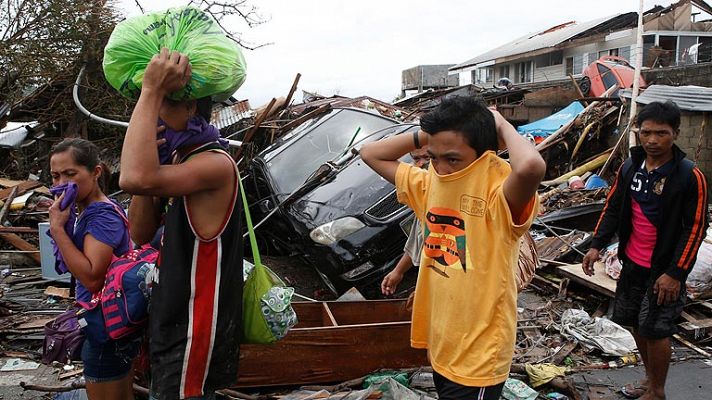 Tifón Haiyan en Filipinas 