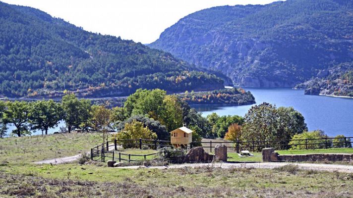 Viento fuerte en el Valle del Ebro