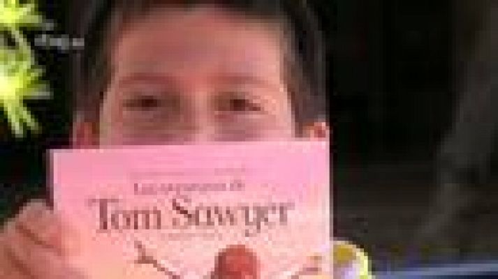 Página Dos - "Las aventuras de Tom Sawyer"