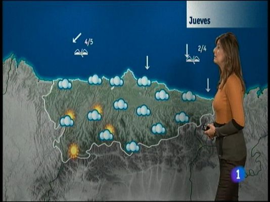 Panorama Regional - El tiempo en Asturias - 13/11/13