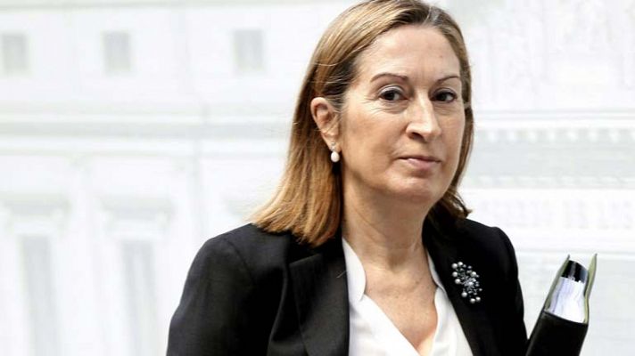 Telediario 1 - Ana Pastor habla sobre el Prestige