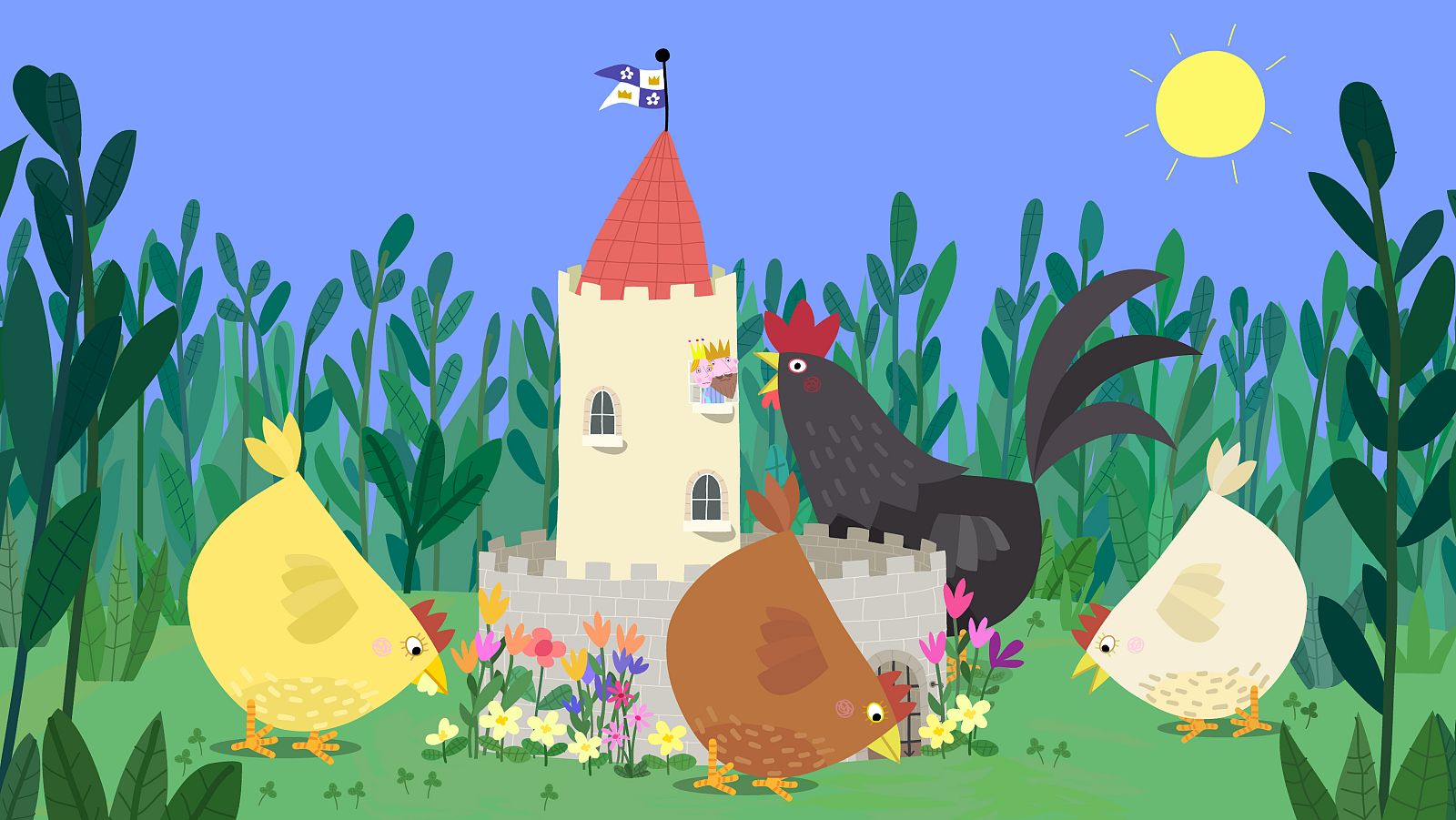 Ben and Holly's Little Kingdom: Chickens ride west | RTVE Play