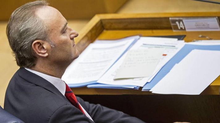 Telediario 1 - Recurso PSOE cierre RTVV